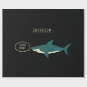 Papier Cadeau Classique de Sharkasm (Plat)