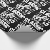 Papier Cadeau Classique depuis 1949 et toujours Rockin (Coin)