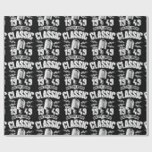 Papier Cadeau Classique depuis 1949 et toujours Rockin (Plat)