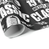 Papier Cadeau Classique depuis 1949 et toujours Rockin (Coin rond)