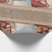 Papier Cadeau Classique Raphael Lady et Unicorn (Coin)