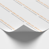 Papier Cadeau Classique Simple Clean Professionnel (Coin)