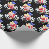 Papier Cadeau Classiques de films colorés (Coin)