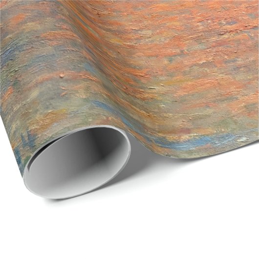 Papier Cadeau Claude Monet - Chambres du Parlement Londres (Coin rond)