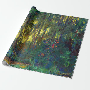 Papier Cadeau Claude Monet - Coin d'étang avec des nénuphars