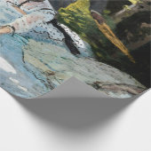 Papier Cadeau Claude Monet - Déjeuner sur l'herbe, panneau droit (Coin)