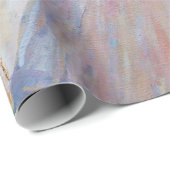 Papier Cadeau Claude Monet - Femme avec Parasol face à gauche (Coin rond)