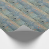 Papier Cadeau Claude Monet Impression Sunrise Soleil Levant (Coin)