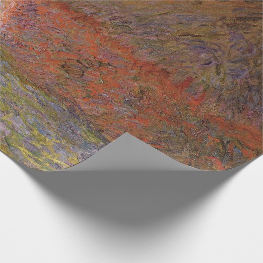 Papier Cadeau Claude Monet Impressionniste Peinture Graystaks I (Coin)