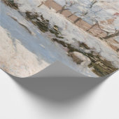 Papier Cadeau Claude Monet - La Pie (Coin)