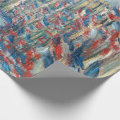 Papier Cadeau Claude Monet - La Rue Montorgueil - Paris (Coin)