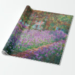 Papier Cadeau Claude Monet - Le jardin de l'artiste à Giverny<br><div class="desc">Jardin de l'artiste à Giverny / Le Jardin de l'artiste a Giverny - Claude Monet,  1900</div>