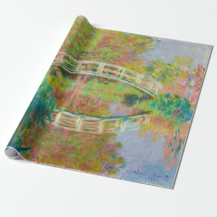 Papier Cadeau Claude Monet - Le Pont japonais, Giverny