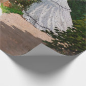 Papier Cadeau Claude Monet - Les femmes dans le jardin (Coin)