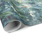 Papier Cadeau Claude Monet Matin sur la Seine (Coin rond)