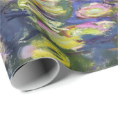 Papier Cadeau Claude Monet - Nymphéas / Nymphéas (Coin rond)