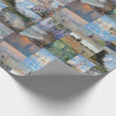 Papier Cadeau Claude Monet - Patchwork de chefs-d'oeuvre (Coin)