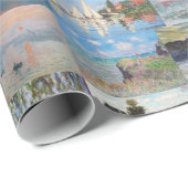 Papier Cadeau Claude Monet - Patchwork de chefs-d'oeuvre (Coin rond)