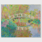 Papier Cadeau Claude Monet - Pont Japonais, Giverny (Plat)