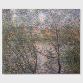 Papier Cadeau Claude Monet - Printemps à travers les branches (Plat)