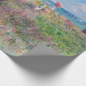 Papier Cadeau Claude Monet - Promenade Cliff à Pourville (Coin)