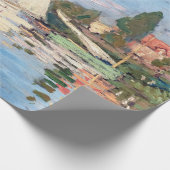 Papier Cadeau Claude Monet - Regattas à Argenteuil (Coin)