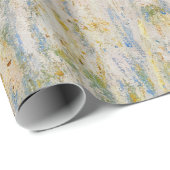 Papier Cadeau Claude Monet Rouen Cathedral Portal Morning Light (Coin rond)