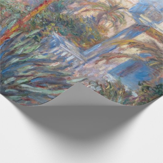 Papier Cadeau Claude Monet - Villas à Bordighera (Coin)