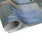 Papier Cadeau Claude Monet - Voilier au Petit-Gennevilliers (Coin rond)