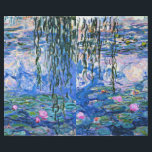 Papier Cadeau Claude Monet - Water Lilies, 1919,<br><div class="desc">Célèbre tableau de Claude Monet, Water Lilies, 1919.</div>