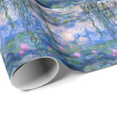 Papier Cadeau Claude Monet Water Lillies 1919 (Coin rond)