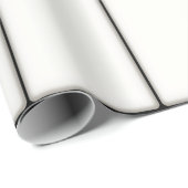 Papier Cadeau Clavier de piano géant sur un rouleau de papier (n (Coin rond)