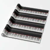 Papier Cadeau clavier piano (Déroulé)