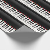 Papier Cadeau clavier piano (Coin)