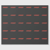 Papier Cadeau Clavier synthétiseur modulaire Waveform analogique (Plat)