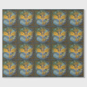 Papier Cadeau Clé aimantée en Steampunk (Plat)