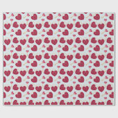 Papier Cadeau Clé de mon coeur (Plat)