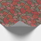 Papier Cadeau Clé de serrure ancienne Steampunk victorienne Coqu (Coin)