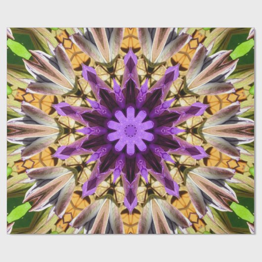 PAPIER CADEAU CLEMATIS (Plat)