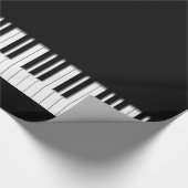 Papier Cadeau Clés de clavier de piano (Coin)