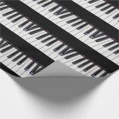 Papier Cadeau Clés de piano (Coin)