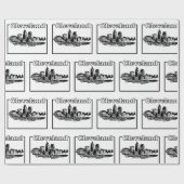 Papier Cadeau Cleveland (Plat)