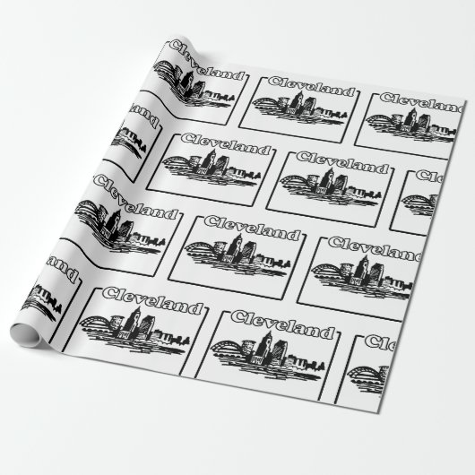 Papier Cadeau Cleveland (Déroulé)
