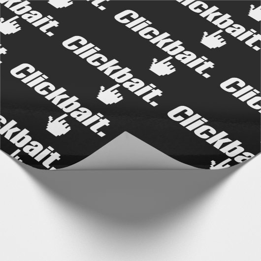 Papier Cadeau Clickbait. (Coin)
