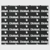 Papier Cadeau Clickbait. (Plat)