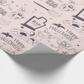 Papier Cadeau Clipart Halloween (Coin)