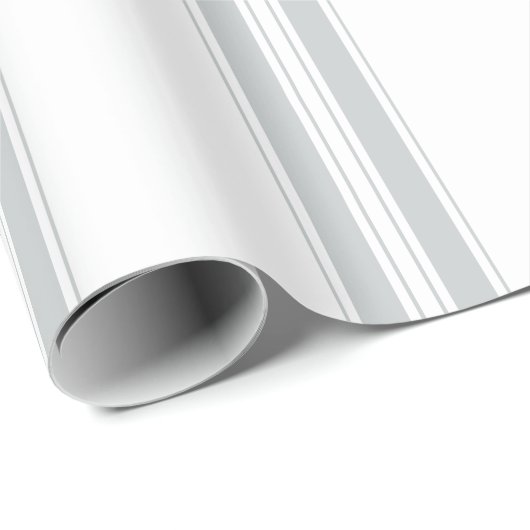 Papier Cadeau Cliquez sur Personnaliser pour modifier Gris en co (Coin rond)