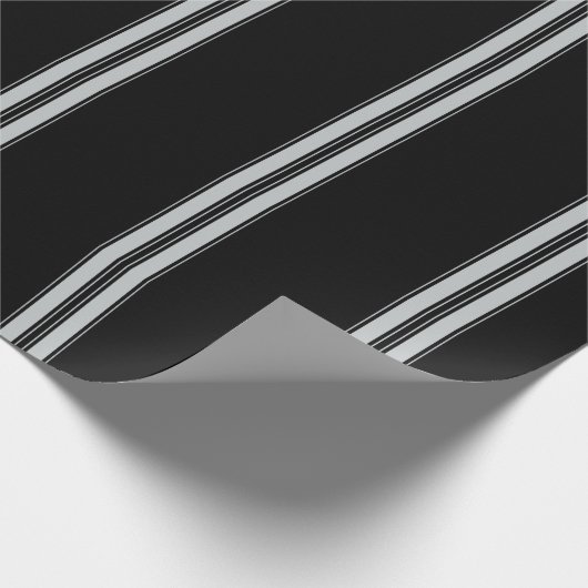 Papier Cadeau Cliquez sur Personnaliser pour modifier Gris en co (Coin)