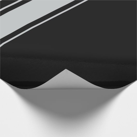 Papier Cadeau Cliquez sur Personnaliser pour modifier Gris en co (Coin)