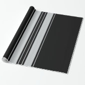 Papier Cadeau Cliquez sur Personnaliser pour modifier Gris en co (Déroulé)